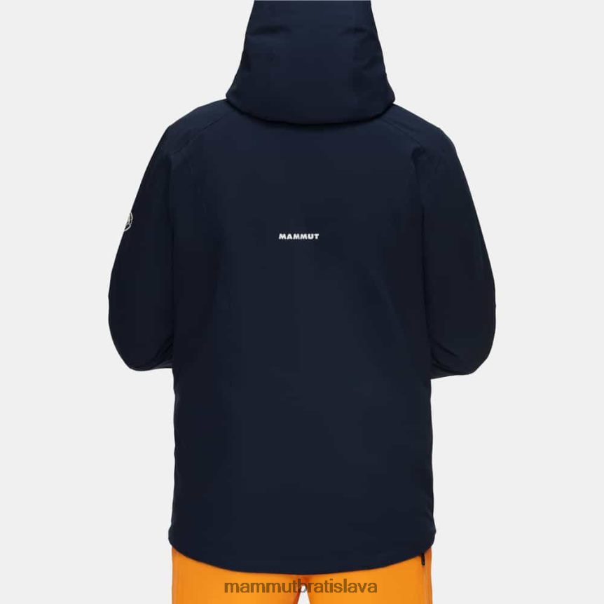 sk Mammut oblečenie muži Stoney hs termo bunda morská žiarivá oranžová T4LB6J768