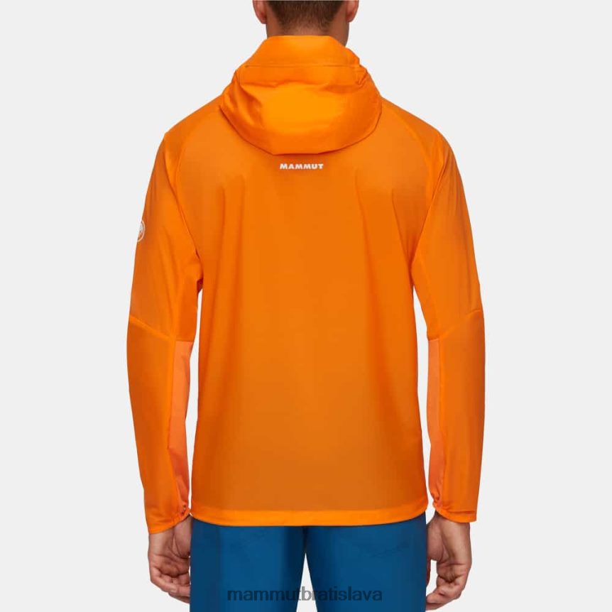 sk Mammut oblečenie muži aenergy wb bunda s kapucňou tmavá mandarínka T4LB6J633