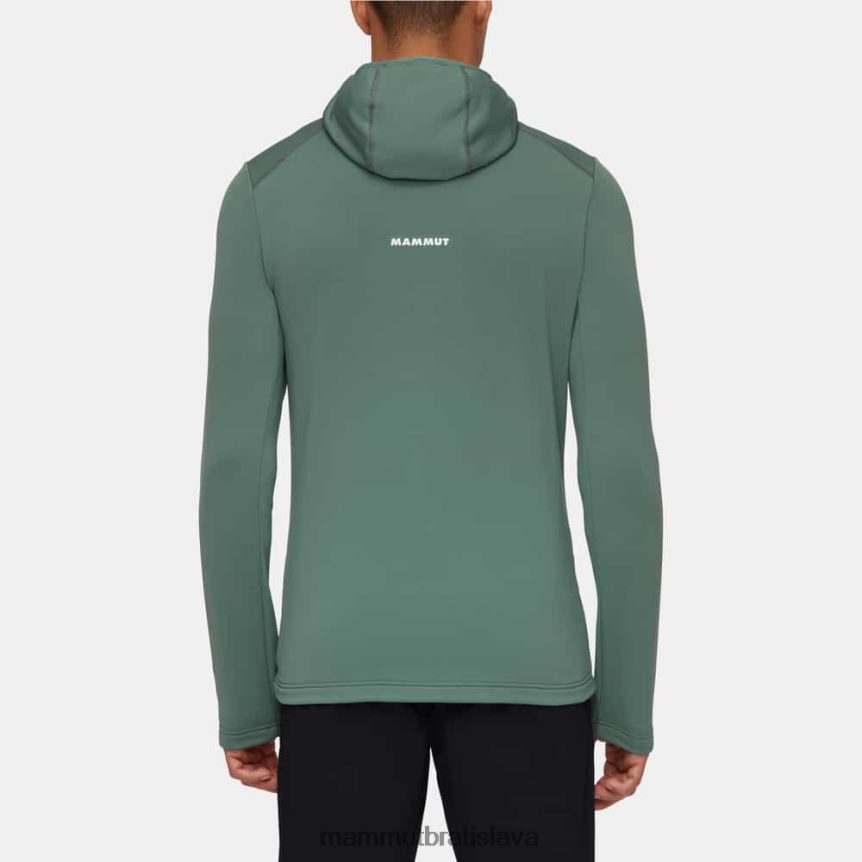 sk Mammut oblečenie muži bunda s kapucňou aconcagua light ml tmavý nefrit T4LB6J993