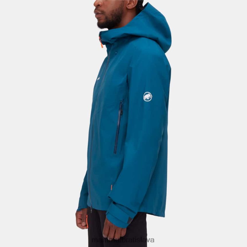 sk Mammut oblečenie muži bunda s kapucňou crater iv hs hlboký ľad T4LB6J661