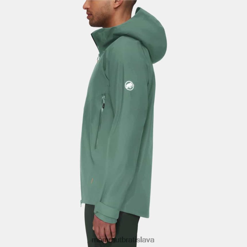 sk Mammut oblečenie muži bunda s kapucňou crater iv hs tmavý nefrit T4LB6J13