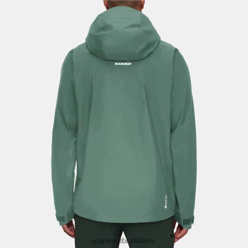 sk Mammut oblečenie muži bunda s kapucňou crater iv hs tmavý nefrit T4LB6J13