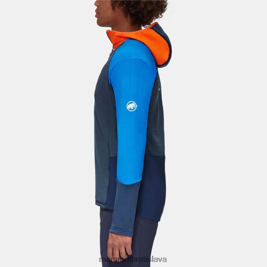sk Mammut oblečenie muži bunda s kapucňou eiswand advanced ml nočný azurit T4LB6J969
