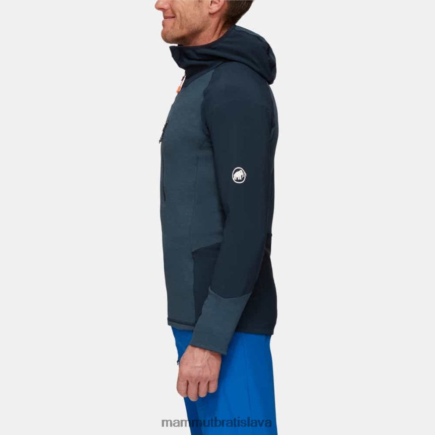 sk Mammut oblečenie muži bunda s kapucňou eiswand advanced ml noc T4LB6J180