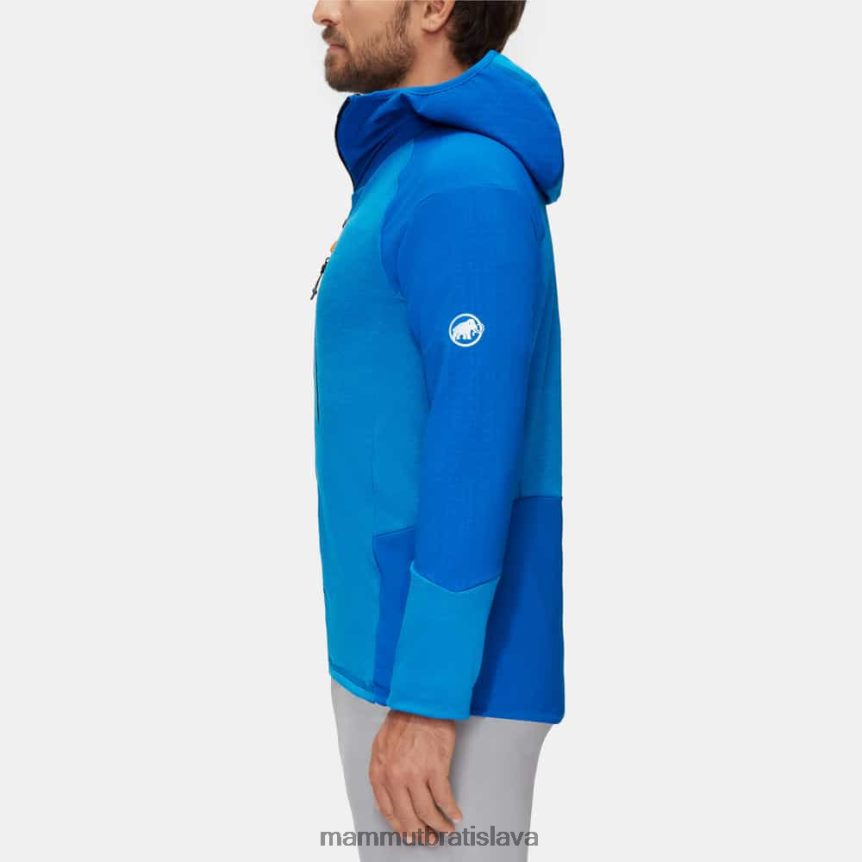 sk Mammut oblečenie muži bunda s kapucňou eiswand advanced ml tarn-azurit T4LB6J968