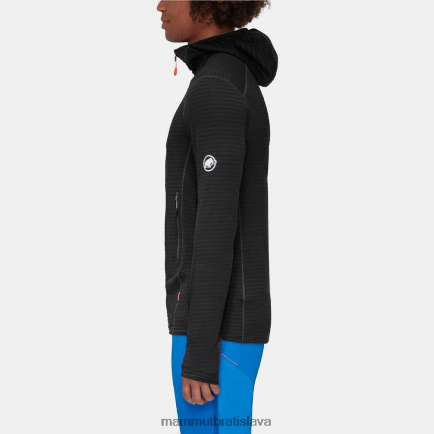 sk Mammut oblečenie muži bunda s kapucňou taiss light ml čierna T4LB6J636