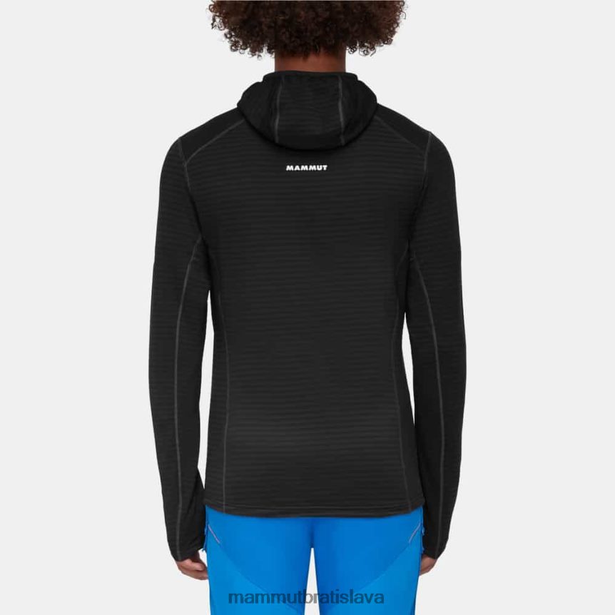 sk Mammut oblečenie muži bunda s kapucňou taiss light ml čierna T4LB6J636