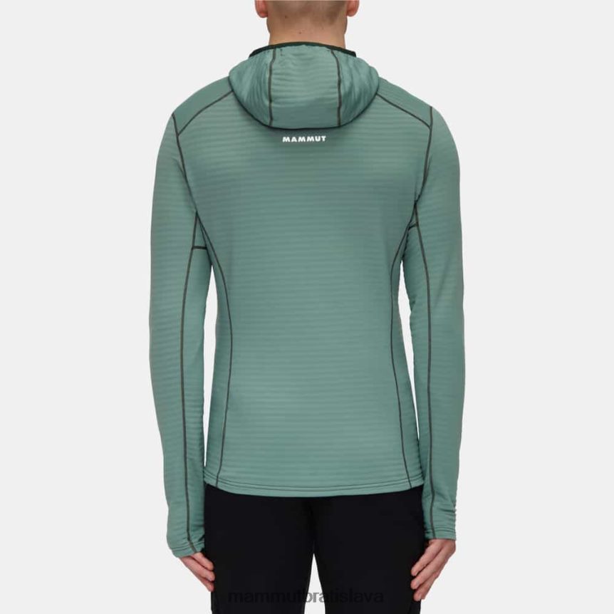 sk Mammut oblečenie muži bunda s kapucňou taiss light ml tmavé jadeitové drevo T4LB6J637