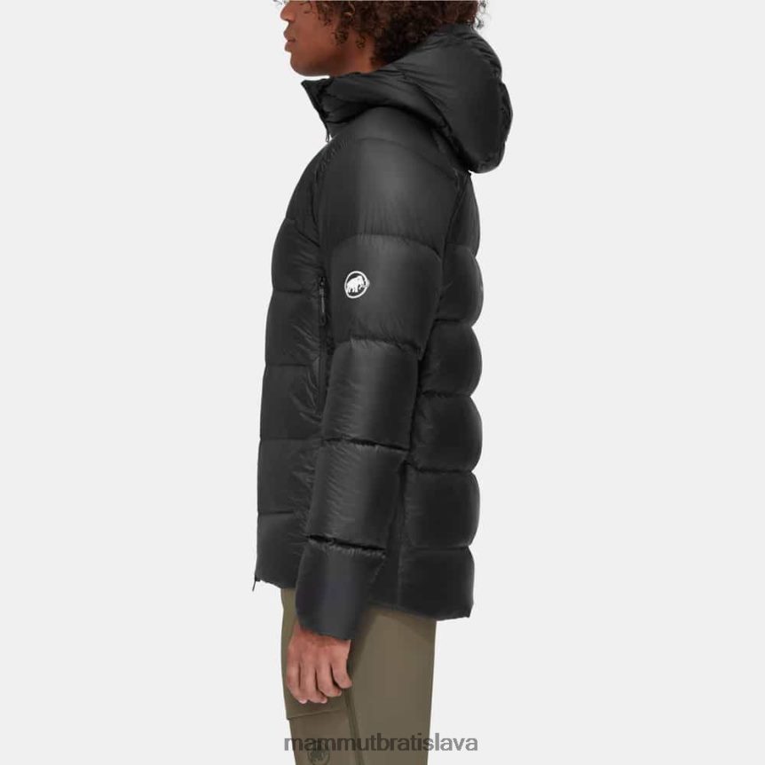 sk Mammut oblečenie muži meron v bunde s kapucňou čierna T4LB6J722