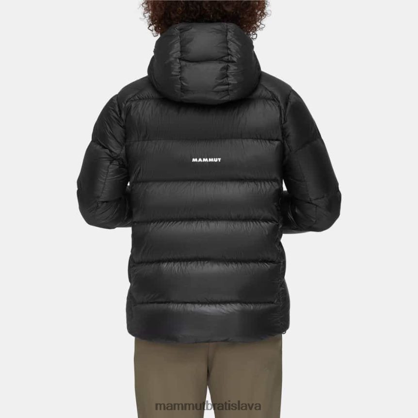 sk Mammut oblečenie muži meron v bunde s kapucňou čierna T4LB6J722
