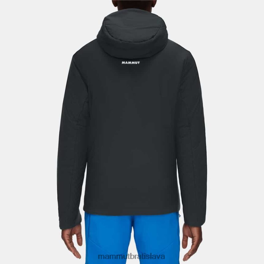 sk Mammut oblečenie muži rim vo flexibilnej bunde s kapucňou čierny-fantóm T4LB6J754