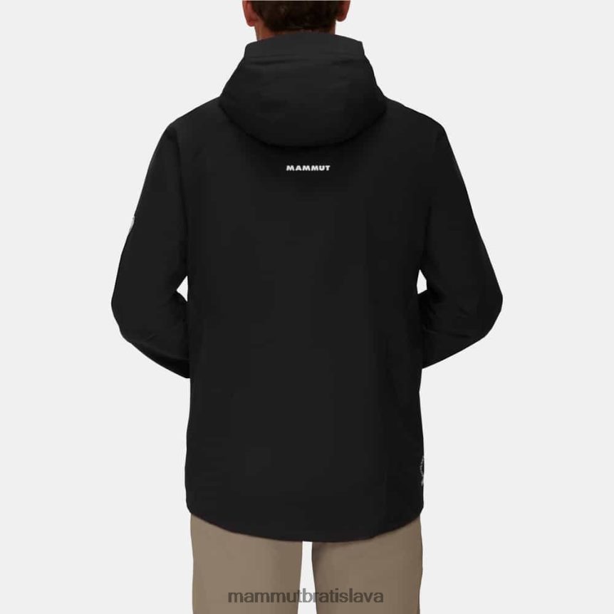 sk Mammut oblečenie muži sprostredkovať prehliadku s bundou s kapucňou čierna T4LB6J748
