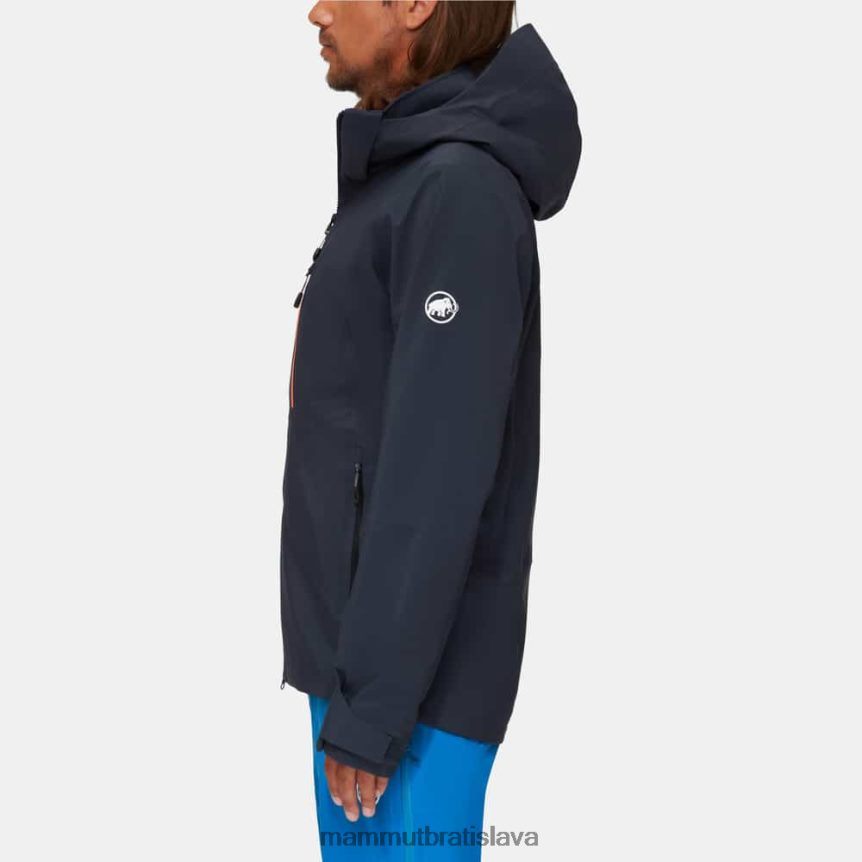 sk Mammut oblečenie muži stoney hs bunda morská žiarivá oranžová T4LB6J752