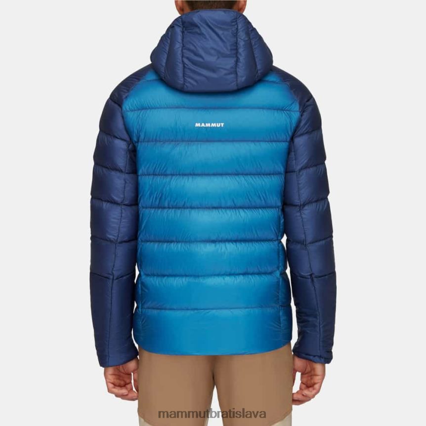 sk Mammut oblečenie muži taiss v bunde s kapucňou hlboký ľad-morský T4LB6J670