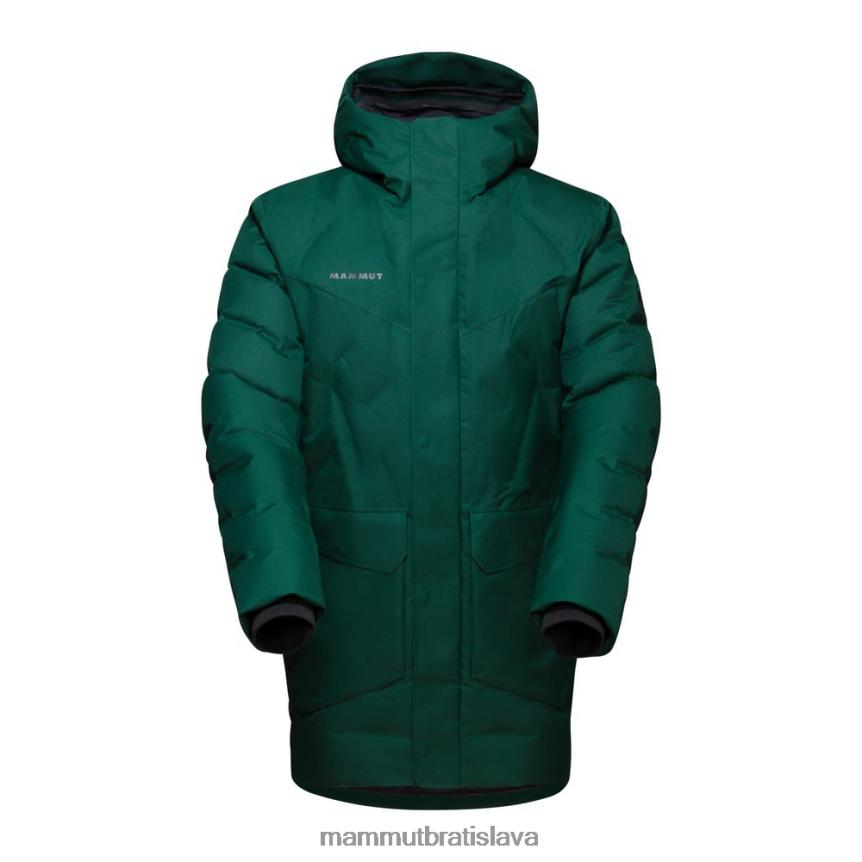 sk Mammut oblečenie muži thermo parka photo hs tmavozelená T4LB6J760