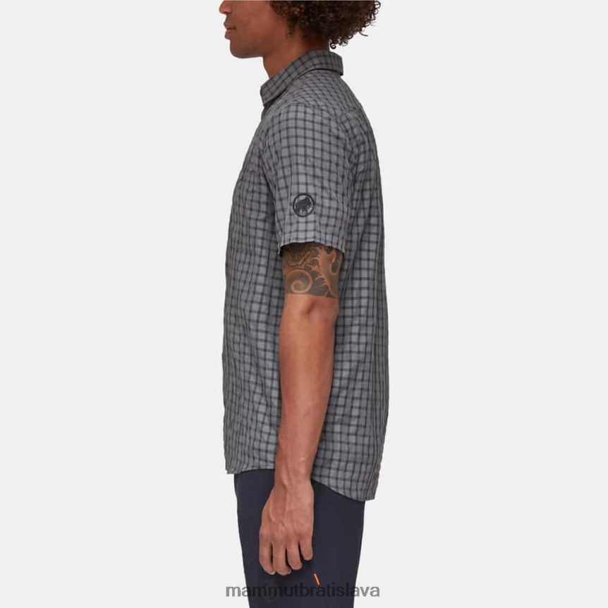 sk Mammut oblečenie muži lenni košeľa titánový fantóm T4LB6J162