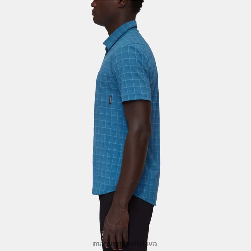 sk Mammut oblečenie muži trovat trail tričko hlboký ľad T4LB6J1032