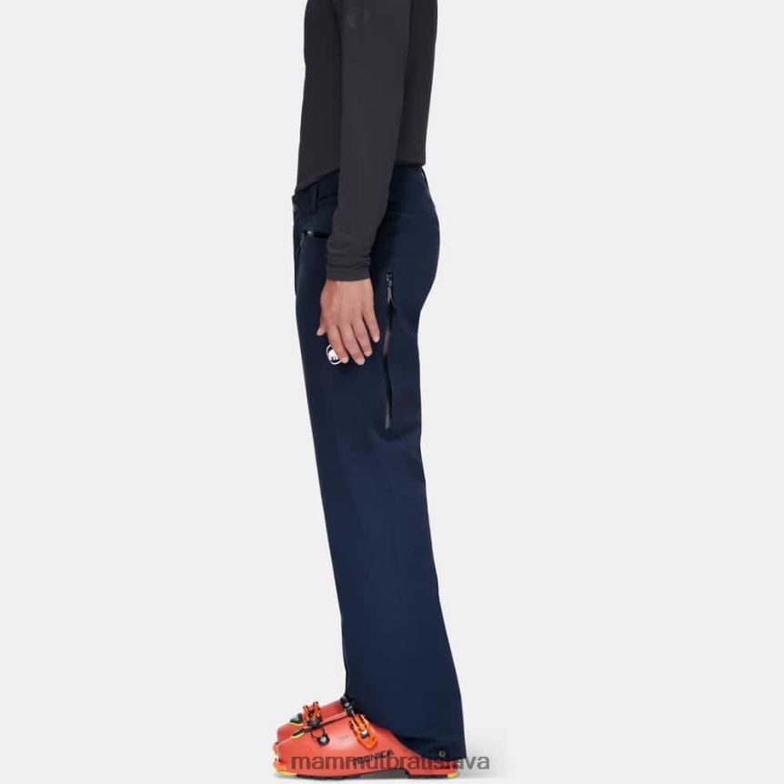 sk Mammut oblečenie muži Stoney hs termo nohavice morská biela T4LB6J234