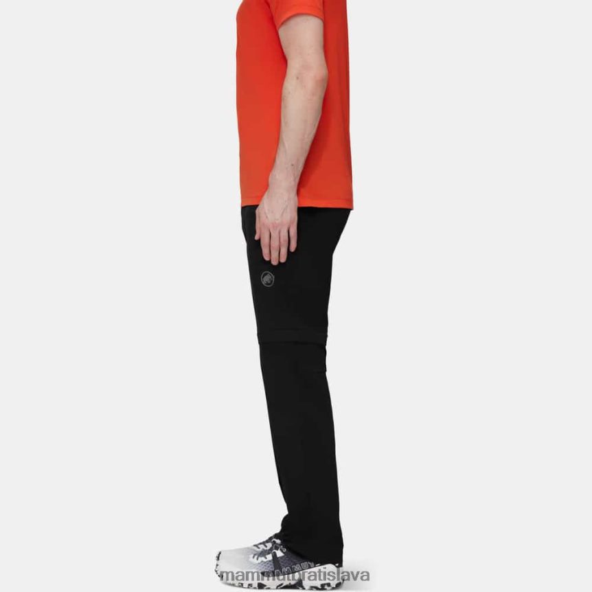 sk Mammut oblečenie muži runbold nohavice na zips čierna T4LB6J265