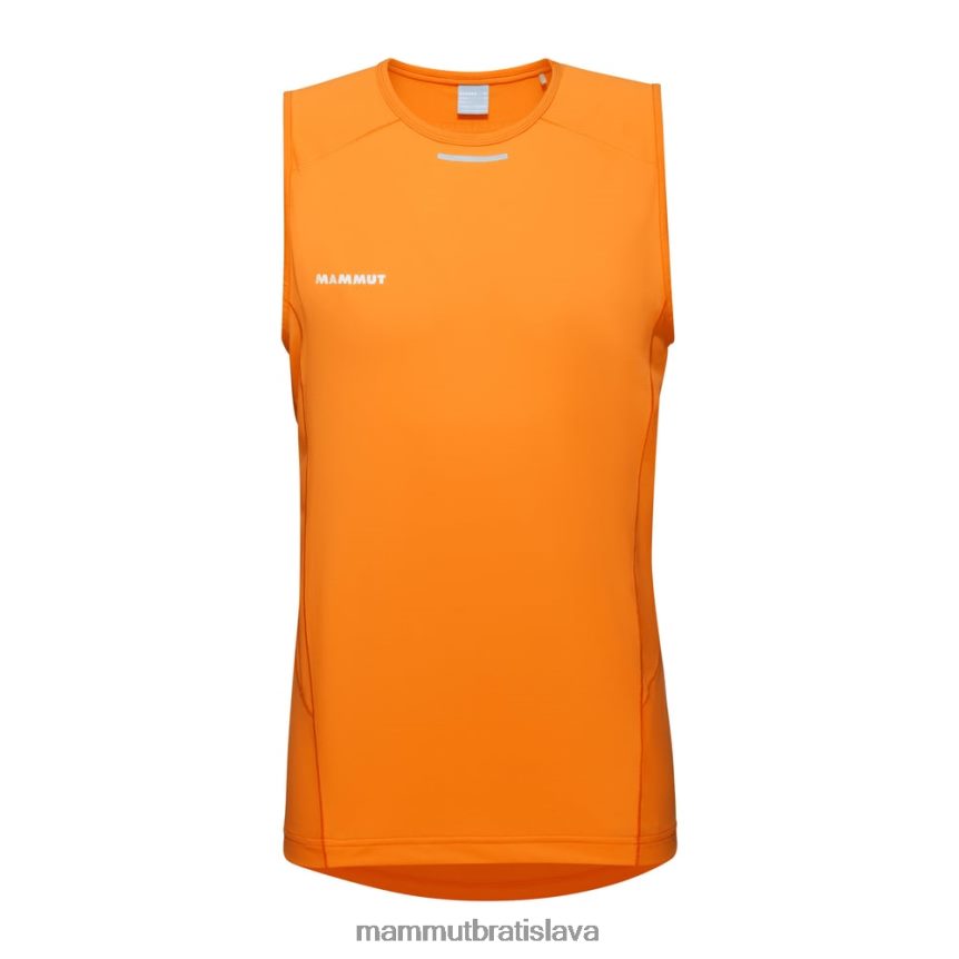 sk Mammut oblečenie muži aenergy fl tielko mandarinka-tmava mandarinka T4LB6J874