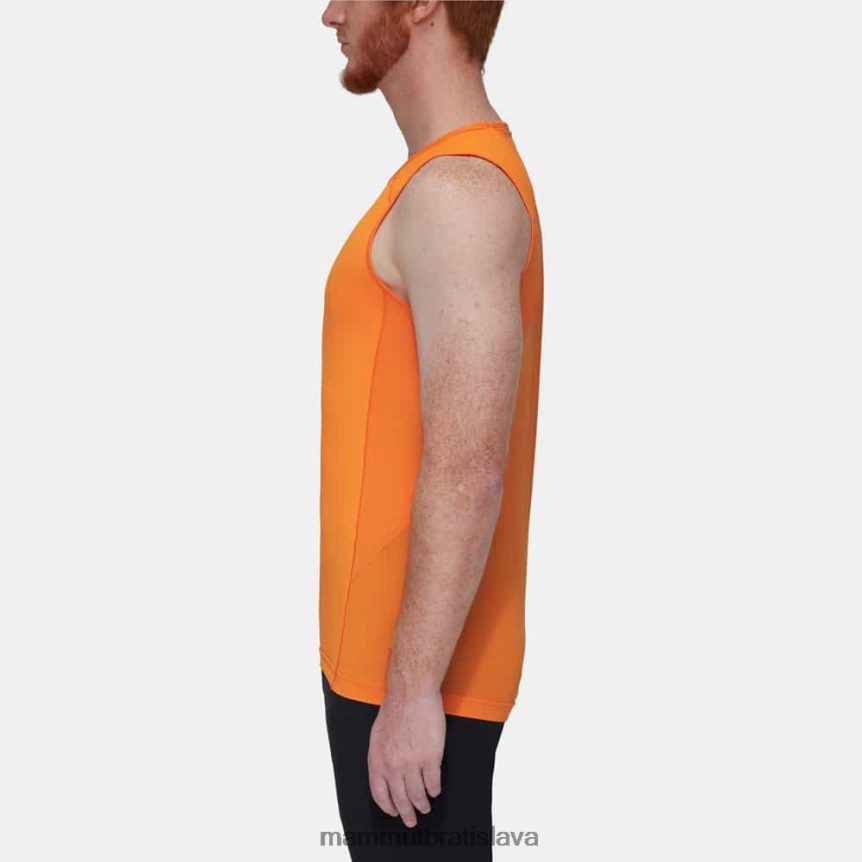 sk Mammut oblečenie muži aenergy fl tielko mandarinka-tmava mandarinka T4LB6J874