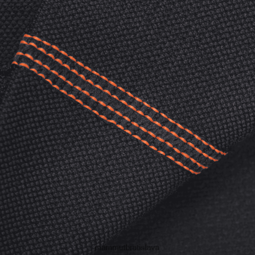 sk Mammut oblečenie muži trift polovičný zips s dlhým rukávom čierna T4LB6J223