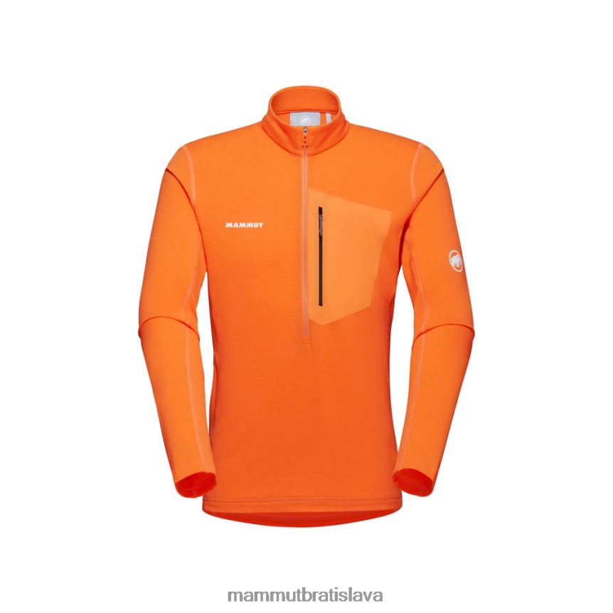 sk Mammut oblečenie muži aenergy light ml polovičný zips ťah mandarínka T4LB6J938