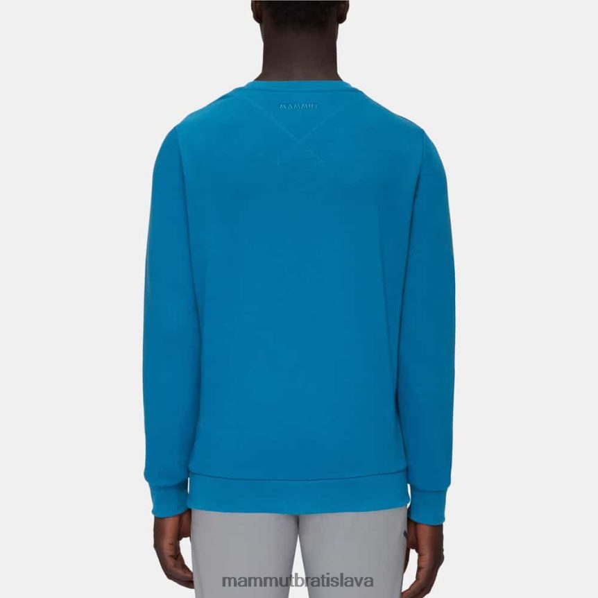sk Mammut oblečenie muži logo core ml crew na krku hlboký ľad T4LB6J214