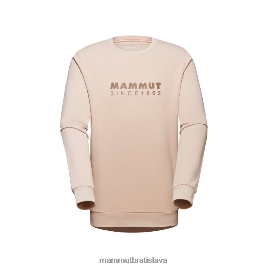 sk Mammut oblečenie muži logo core ml crew na krku savana T4LB6J1038