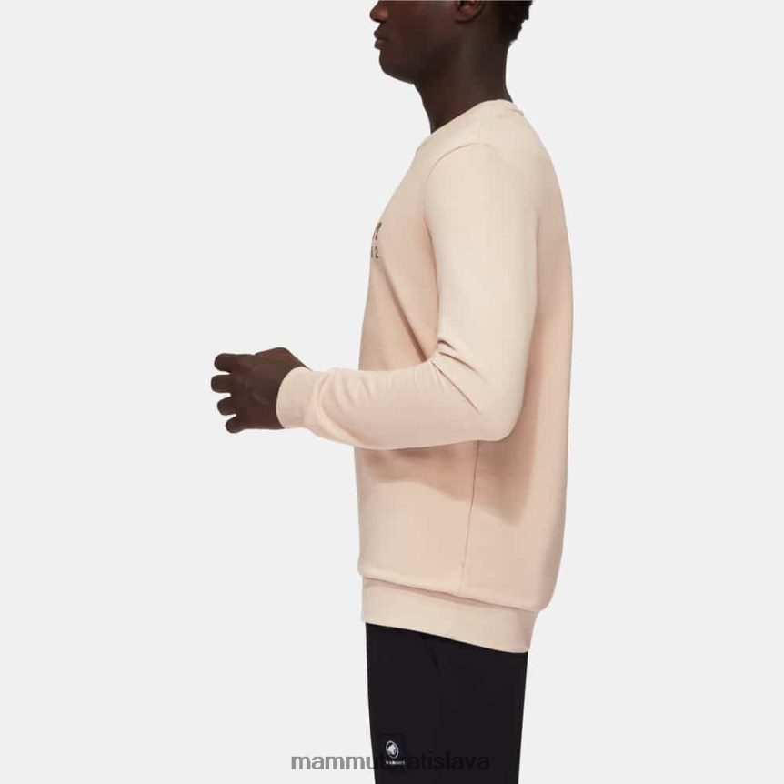 sk Mammut oblečenie muži logo core ml crew na krku savana T4LB6J1038