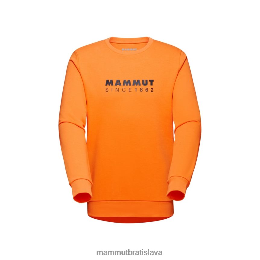 sk Mammut oblečenie muži logo core ml crew na krku tmavá mandarínka T4LB6J1037