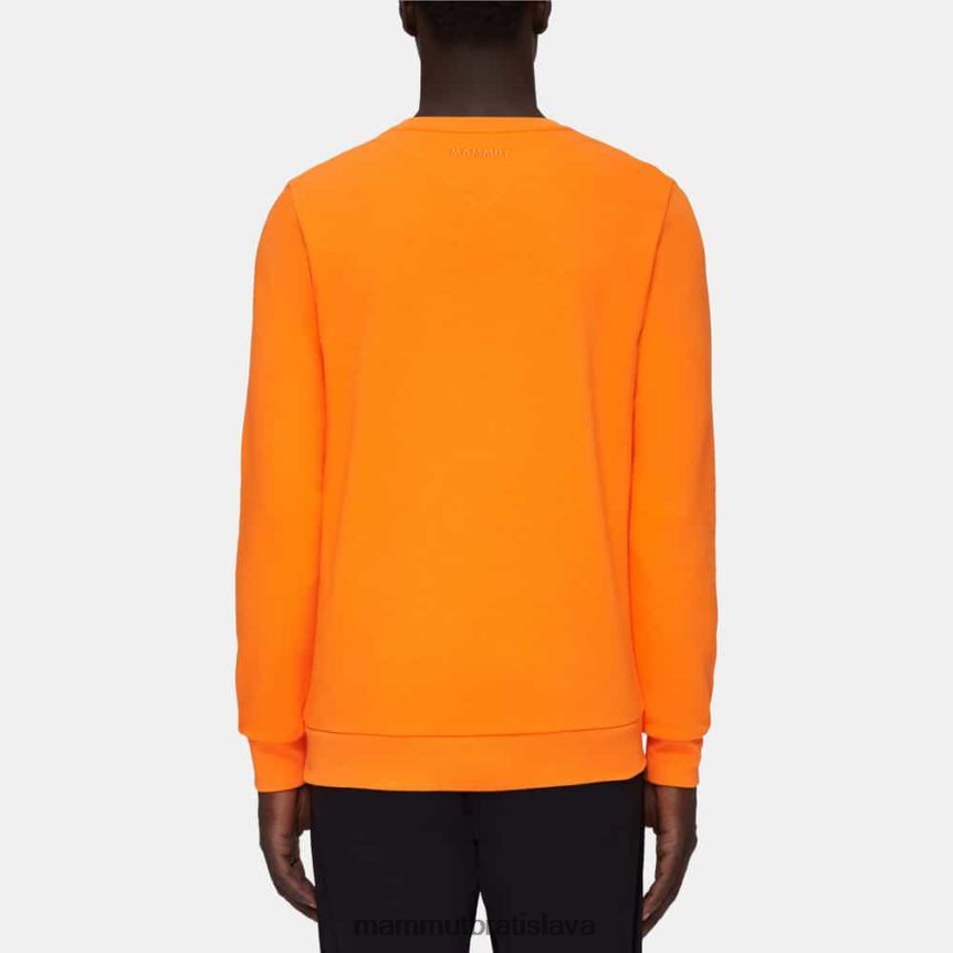 sk Mammut oblečenie muži logo core ml crew na krku tmavá mandarínka T4LB6J1037