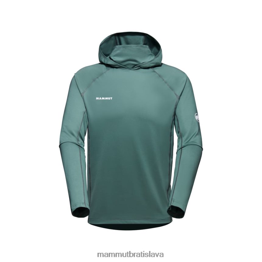 sk Mammut oblečenie muži selun fl sun hoody tmavý nefrit T4LB6J2