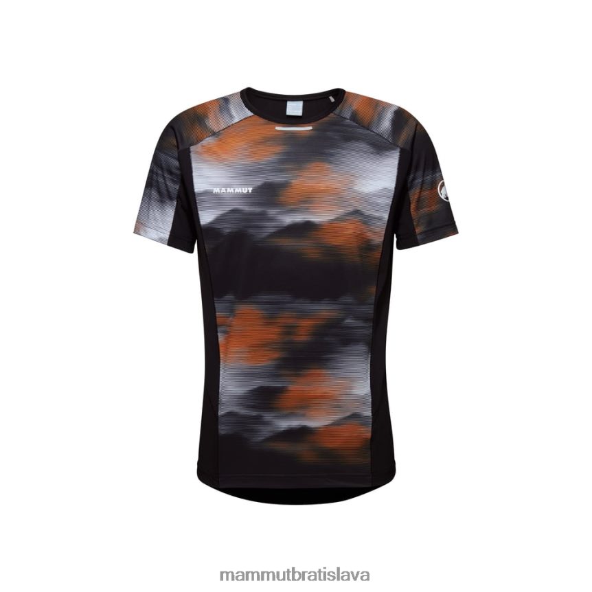 sk Mammut oblečenie muži aenergy fl t-shirt light fader čierna T4LB6J106