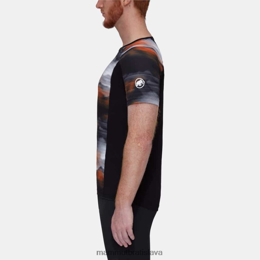 sk Mammut oblečenie muži aenergy fl t-shirt light fader čierna T4LB6J106