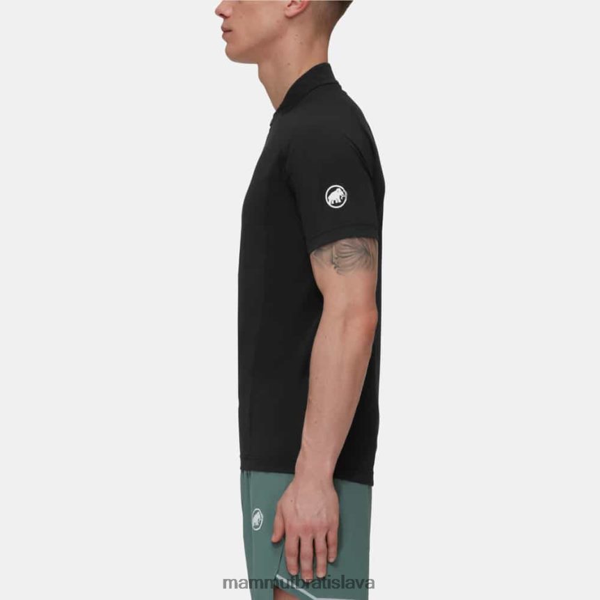 sk Mammut oblečenie muži aenergy fl tričko s polovičným zipsom čierna T4LB6J137