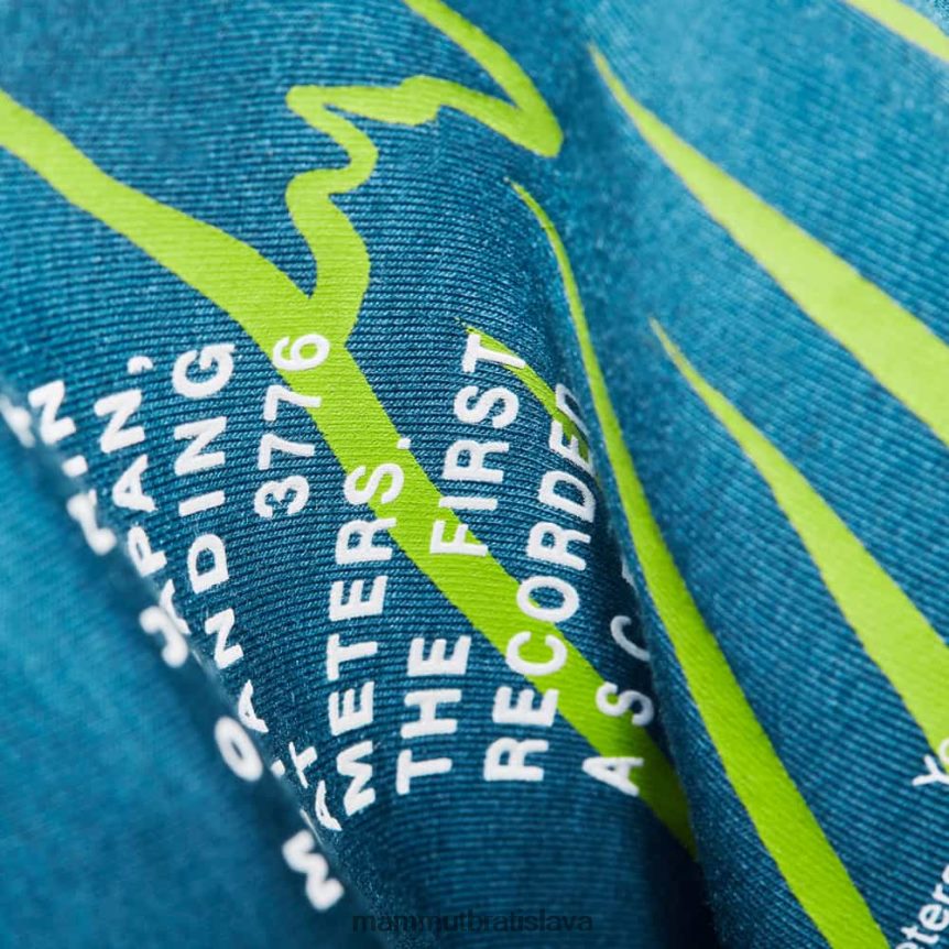 sk Mammut oblečenie muži horské tričko fujiyama hlboký ľad T4LB6J1088