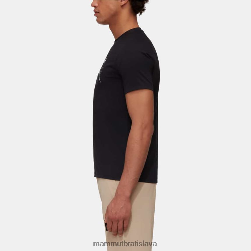 sk Mammut oblečenie muži horské tričko fujiyama čierna T4LB6J247