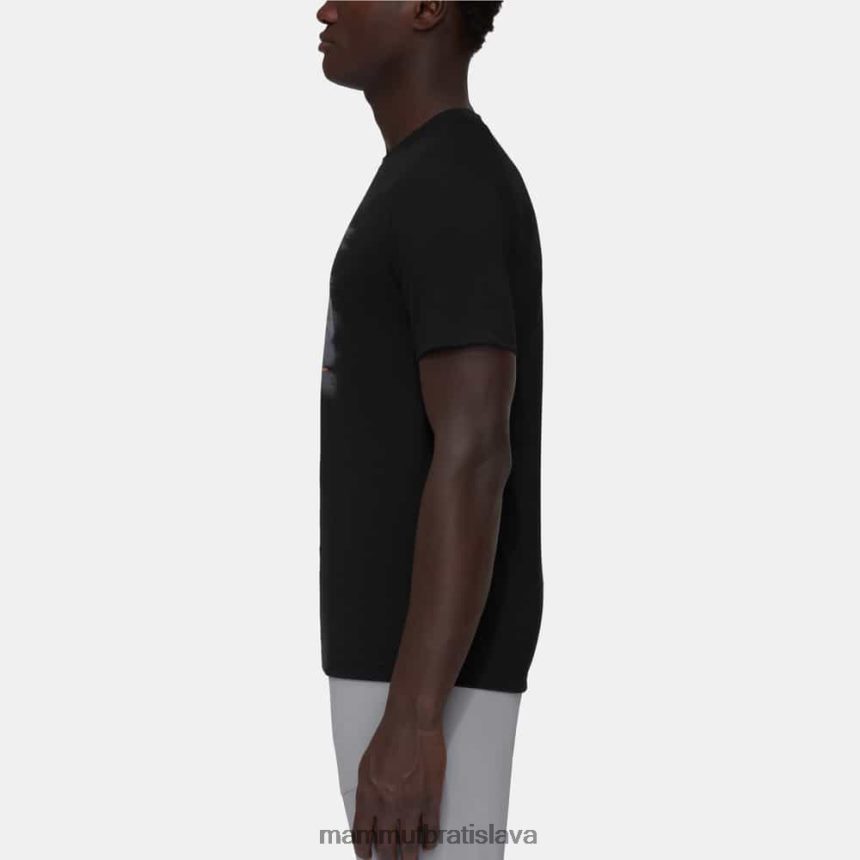 sk Mammut oblečenie muži horské tričko hrnligrat čierna T4LB6J19