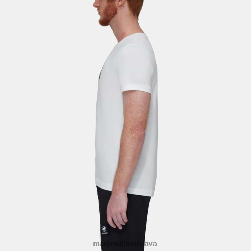 sk Mammut oblečenie muži jadro znak trička biely T4LB6J811