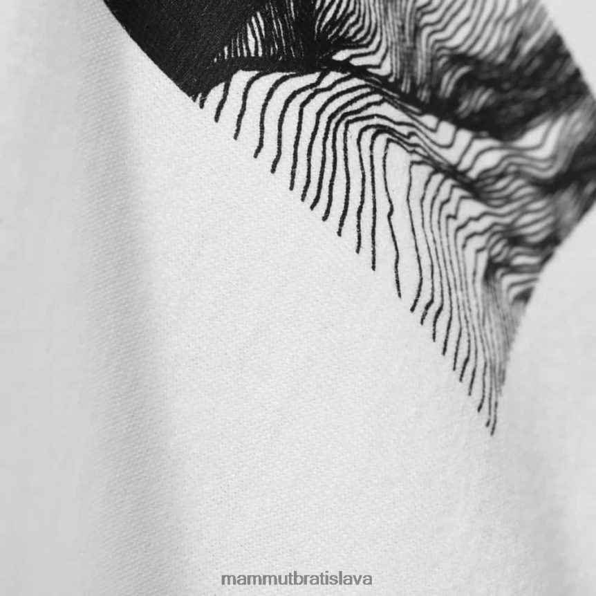 sk Mammut oblečenie muži jadro znak trička biely T4LB6J811