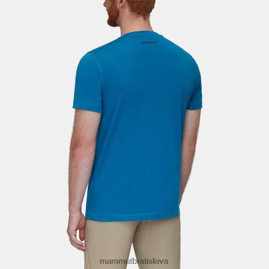 sk Mammut oblečenie muži jadrové logo na tričku hlboký ľad T4LB6J956
