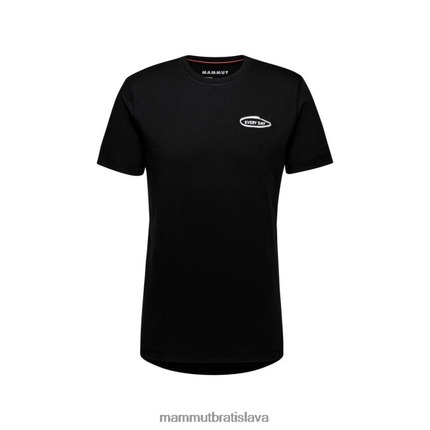 sk Mammut oblečenie muži jadrové tričko každý deň čierna T4LB6J114