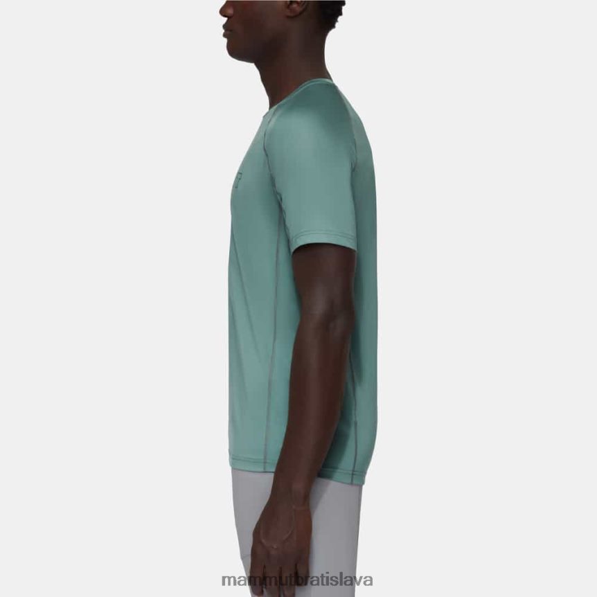 sk Mammut oblečenie muži logo na tričku selun fl tmavý nefrit T4LB6J150