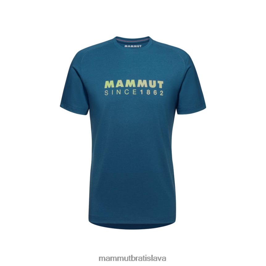 sk Mammut oblečenie muži logo na tričku trovat hlboký ľad T4LB6J883