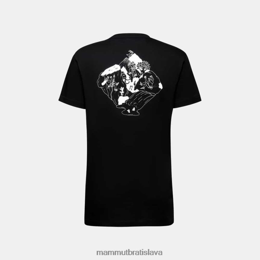sk Mammut oblečenie muži massone t-shirt crag čierna T4LB6J111