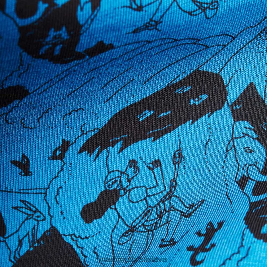 sk Mammut oblečenie muži massone t-shirt lezecká scéna hlboká ľadovo čierna T4LB6J1108