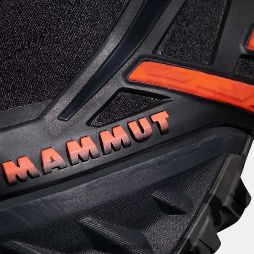 sk Mammut obuv muži aegility pro mid dt čierno-živá oranžová T4LB6J320