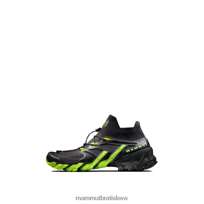 sk Mammut obuv muži aegility pro stred black-highlime T4LB6J1200