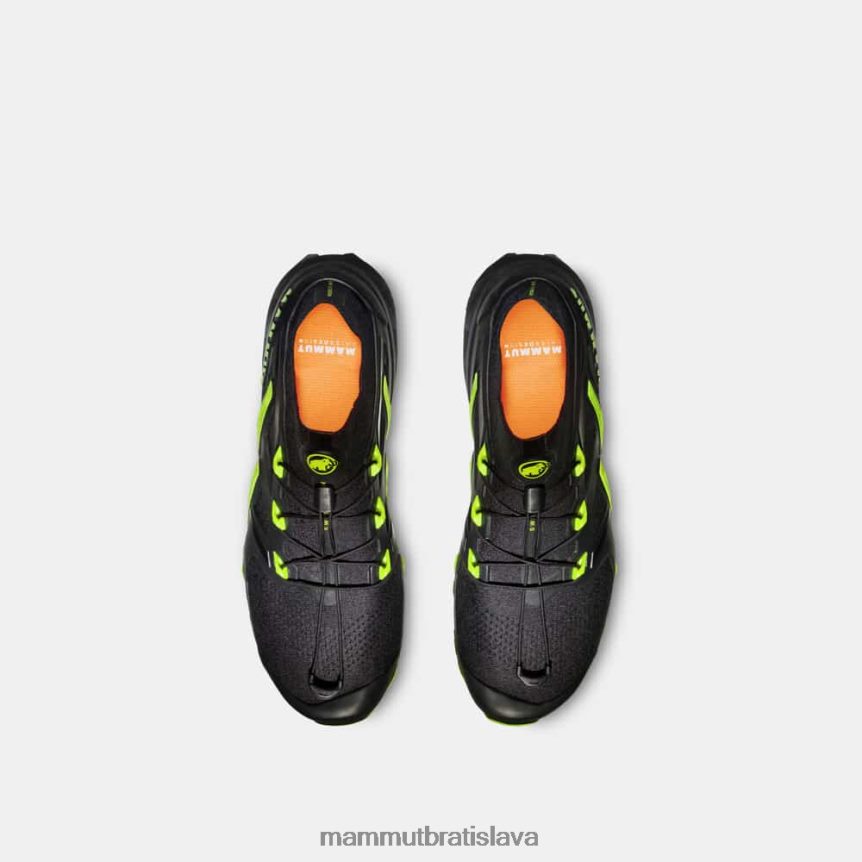 sk Mammut obuv muži aegility pro stred black-highlime T4LB6J1200